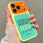 📢📢40% OFF !! ⏰Stylish Color Block Soft Phone Case