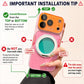 📢📢40% DE RÉDUCTION !! ⏰Coque Téléphone avec Anneau Rotatif 360° Color Block