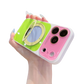 📢📢40% DE RÉDUCTION !! ⏰Coque Téléphone avec Anneau Rotatif 360° Color Block