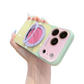 📢📢40% DE RÉDUCTION !! ⏰Coque Téléphone avec Anneau Rotatif 360° Color Block