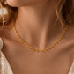 💝 -50% ! ✨ Collier Cœur Radieux – Acier Inoxydable 304 – Cœur Ajouré & Finition Polie pour Quotidien Élégant 📿