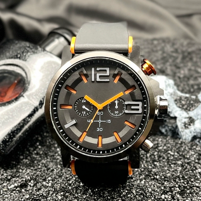 📢📢40% DE RÉDUCTION !! ⏰Montre à quartz décontractée pour homme⌚🏆