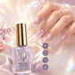 📢📢 Achetez 2.obtenez 1 gratuit  ! 💅 Fortifiant à Ongles Effet Miroir Brillant Lilas – 10 ml – Finition Aurora Glacée & Séchage Rapide à l’Air pour Ongles Renforcés ✨
