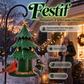 📢📢40% DE RÉDUCTION !! ⏰ Distributeur à Graines pour Oiseaux en Forme d’Arbre Festif – Fer – Construction Métallique Résistant aux Intempéries pour Jardin et Balcon 🌿