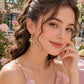 Statement Heart Tassel Earrings