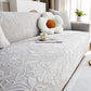 Non-Slip 3D Camellia Jacquard Sofa Cover