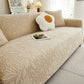 Non-Slip 3D Camellia Jacquard Sofa Cover