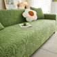 Non-Slip 3D Camellia Jacquard Sofa Cover