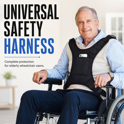 Ceinture de Sécurité pour Fauteuil Roulant — Pour Personnes Âgées