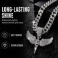📢📢50% OFF !! ⏰Collier Pendentif Strass pour Homme
