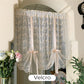 📢📢50% DE RÉDUCTION !! ⏰ Voilage Brodé Floral à Nouer – Polyester – Broderies Délicates & Rubans Ajustables pour Lumière Douce et Intimité ✨