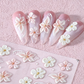 📢📢Achetez 1, Obtenez 1 Gratuit !! ⏰Autocollants pour Ongles Floraux 5D