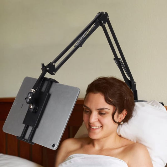 📢📢40% DE RÉDUCTION !! ⏰Support escamotable dissimulé pour téléphone et tablette au chevet du lit