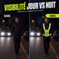 📢📢40% DE RÉDUCTION !! ⏰Gilet réfléchissant haute visibilité, équipement de course à pied de sécurité ajustable avec poche
