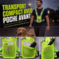 📢📢40% DE RÉDUCTION !! ⏰Gilet réfléchissant haute visibilité, équipement de course à pied de sécurité ajustable avec poche