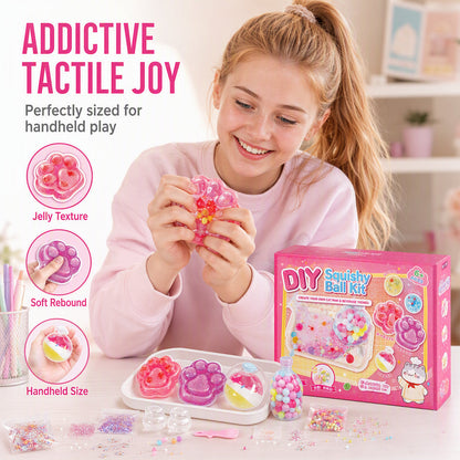 📢📢40% DE RÉDUCTION !! ⏰ Kit DIY Squishy Glace Frite – Ludique, Anti‑stress 🧊