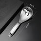 🥄 -50% ! 🔪 Cuillère de Cuisine Multifonction en Acier Inoxydable 304/430 – 5-en-1 : Filtre, Sépare, Broye, Sert et Ouvre-Bouteille – 23,5 cm – Argent 🍳