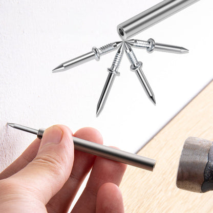 📢📢40% DE RÉDUCTION !! ⏰ Clous en Acier au Carbone pour Pose Sans Joint – Tête en Losange & Revêtement Anticorrosion, 50 Pièces avec Outils for une Installation Facile et Durable ✨🛠️