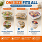 📢📢40% DE RÉDUCTION !! ⏰Couvercles Élastiques Jetables pour Bols Alimentaires🥗🛡️