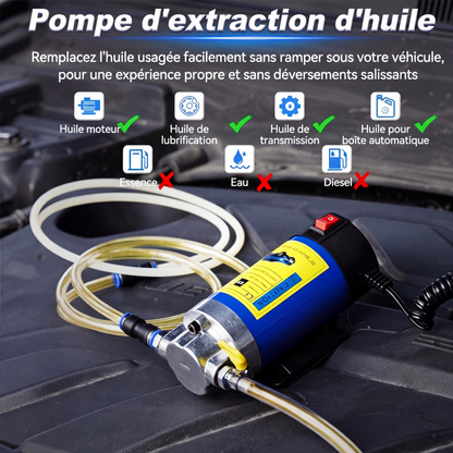 📢📢40% DE RÉDUCTION !! ⏰Pompe de transfert d'huile moteur portable