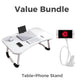 📢📢40% DE RÉDUCTION !! ⏰Foldable Laptop Bed Table with Cup Holder