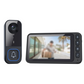 📢📢40 % DE RÉDUCTION !! ⏰ Sonnette vidéo HD – 1080P, angle 170°, audio bidirectionnel & portée 150 m ✨