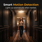 📢📢40 % DE RÉDUCTION !! ⏰ Lampe LED à Détecteur de Mouvement – Sans Fil, Fixation Magnétique & Télécommande pour Maison 🏠