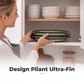 📢📢40 % DE RÉDUCTION !! ⏰ Passoire pliable multifonction – Égouttoir avec base de vidange, compacte et pratique, lavez et égouttez vos aliments sans encombrer votre cuisine, puis rangez-la à plat 🌿👌
