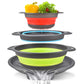 📢📢40 % DE RÉDUCTION !! ⏰ Passoire pliable multifonction – Égouttoir avec base de vidange, compacte et pratique, lavez et égouttez vos aliments sans encombrer votre cuisine, puis rangez-la à plat 🌿👌