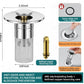 📢📢ACHETEZ-EN 1，LE 2E EST OFFERT!! ⏰Filtre de Drainage de Sol en Acier Inoxydable