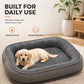 📢📢40 % DE RÉDUCTION !! ⏰Lit Confortable pour Animaux – Mousse de Soutien & Double Texture Respirante pour un Repos Douillet.