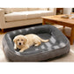 📢📢40 % DE RÉDUCTION !! ⏰Lit Confortable pour Animaux – Mousse de Soutien & Double Texture Respirante pour un Repos Douillet.