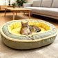 📢📢40 % DE RÉDUCTION !! ⏰Lit Confortable pour Animaux – Mousse de Soutien & Double Texture Respirante pour un Repos Douillet.