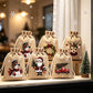 📢📢40 % DE RÉDUCTION !! ⏰ Sacs cadeaux Noël – Imprimés festifs, cordon & réutilisables ✨