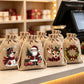 📢📢40 % DE RÉDUCTION !! ⏰ Sacs cadeaux Noël – Imprimés festifs, cordon & réutilisables ✨