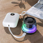 📢📢40 % DE RÉDUCTION !! ⏰ Mini enceinte Bluetooth magnétique avec lumière RGB – Petit format, son surprenant, lumière colorée, l’accessoire fun à coller partout pour vos soirées, votre cuisine ou votre atelier 🌈✨