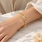 📢📢40 % DE RÉDUCTION !! ⏰Bracelet Maillon Papillon Élégant – Finition Étincelante & Alliage Durable for Touche de Grâce au Poignet ✨