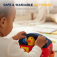 📢📢40 % DE RÉDUCTION !! ⏰Maison de Ferme Interactive en Peluche – 6 Zones d'Exploration & Marionnettes Animaux for Apprendre en Jouant 🚜✨