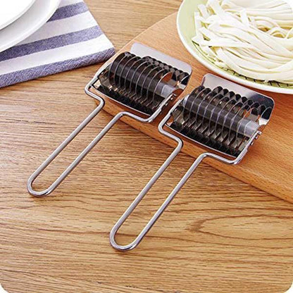 🥢 PROMO FLASH : 50% DE RÉDUCTION ! Coupe-Pâtes en Acier Inoxydable – Lame Tranchante & Poignée Ergonomique for Spaghetti, Fettuccine et Lasagnes Maison ✨