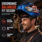 📢📢50% DE RÉDUCTION !! ⏰ Casque de Soudage à Assombrissement Automatique – Solaire, pour soudage TIG/MIG & protection ✨