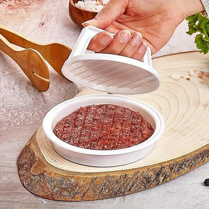 📢📢50 % DE RÉDUCTION !! ⏰Presse à Hamburger pour Galettes Parfaites – Design Texturé Strié & Poignée Ergonomique for Burgers de Qualité Restaurant à la Maison ✨