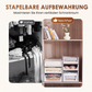 Stapelbarer Kleiderschrank-Organizer mit Schublade