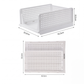 Stapelbarer Kleiderschrank-Organizer mit Schublade