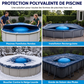 📢📢40 % DE RÉDUCTION !! ⏰Coussin d'Air Gonflable d'Hivernage pour Piscine – Protection Anti-Gel avec Cordes