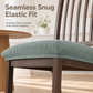 📢📢50% DE RÉDUCTION !! ⏰Housse extensible pour assise de chaise – Sans sangles, motif texturé élégant, protection et confort faciles à installer au quotidien 🌿