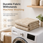 📢📢1 acheté， 1 offert !! ⏰ Housse de chaise gaufrée – Ultra‑élastique & relooking express ✨