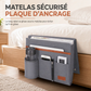 📢📢40 % DE RÉDUCTION !! ⏰Organiseur de Chevet en Feutre Minimaliste – Feutre Épais Structuré, Multi-Poches et Ancrage Stable sous Matelas