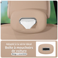 📢📢40 % DE RÉDUCTION !! ⏰ Porte-Mouchoirs de Voiture à Accès Rapide – Fixation Pare-Soleil, Silicone Souple et Extraction Facile à Une Main
