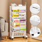 📢📢40 % DE RÉDUCTION !! ⏰Étagère bibliothèque mobile sur roulettes