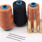 📢📢50 % DE RÉDUCTION !! ⏰Kit d'Alêne pour Couture du Cuir 3/4 Pièces – Manche en Cuivre Poli & Aiguilles Interchangeables avec Fil Ciré for des Finitions Professionnelles Durables ✨🧵